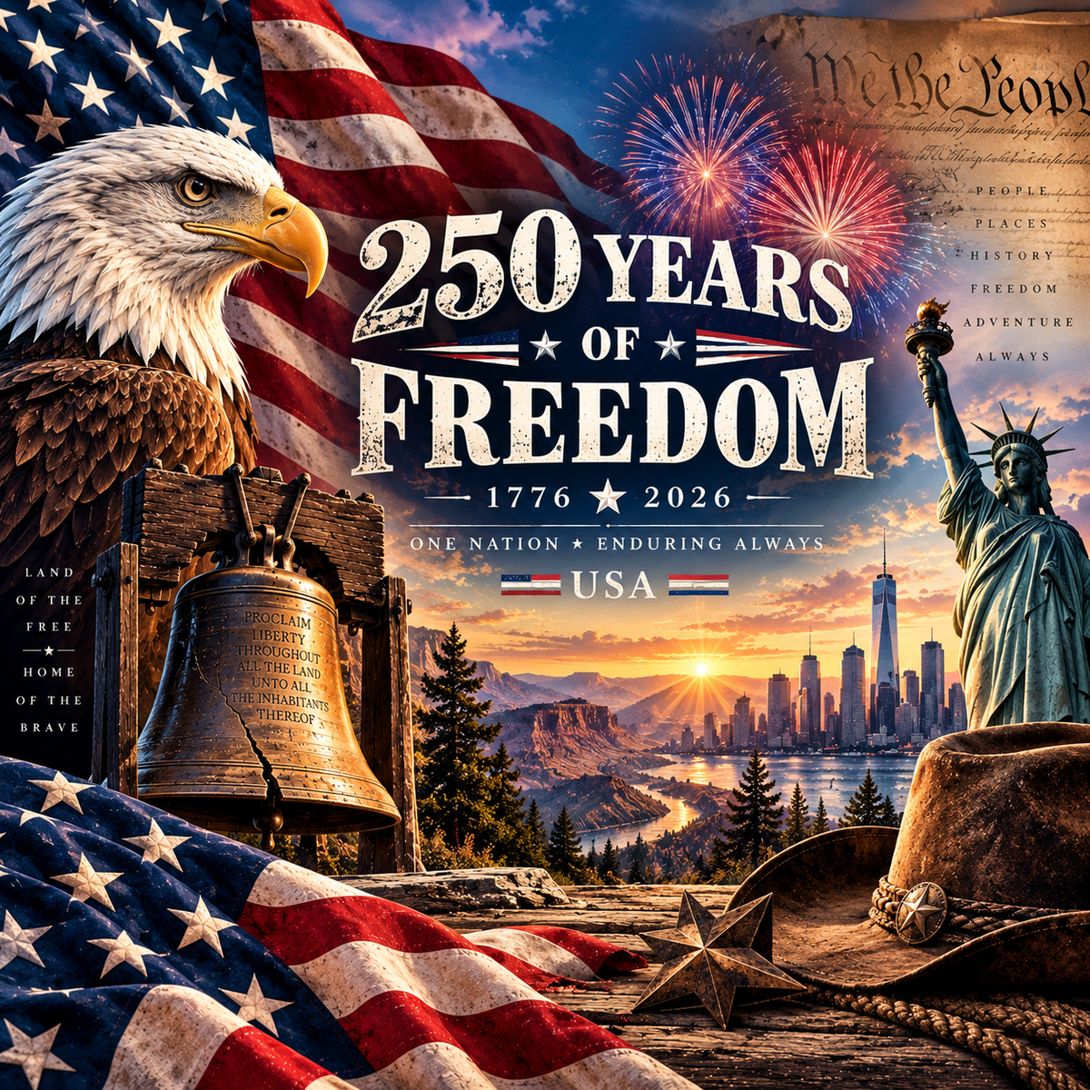 250 Years USA – 1776–2026