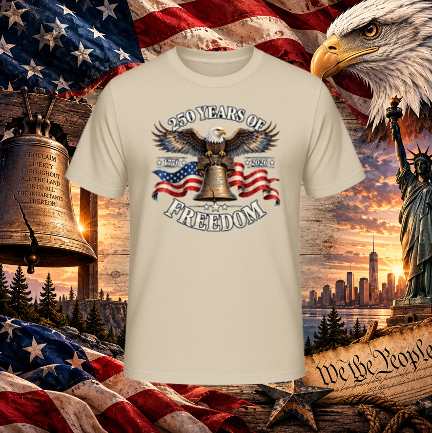 T-Shirt "250 Years of Freedom"