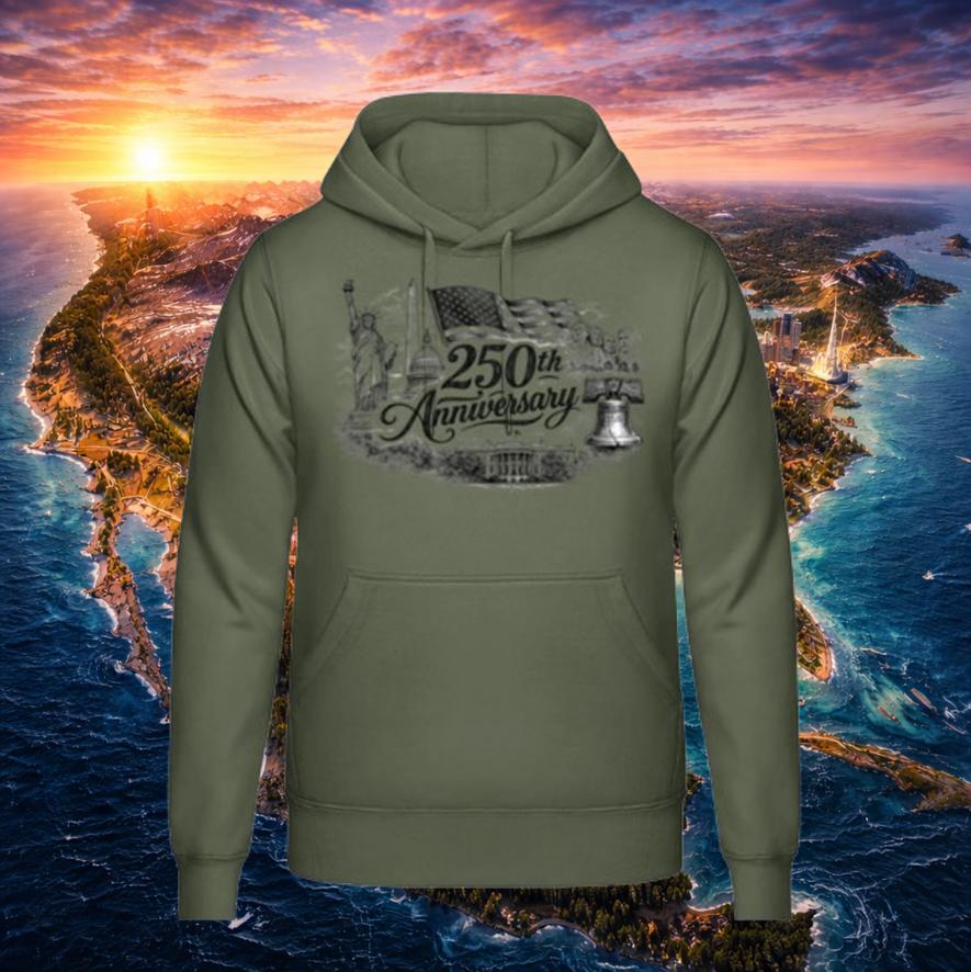 Hoodie "250th Anniversary USA"
