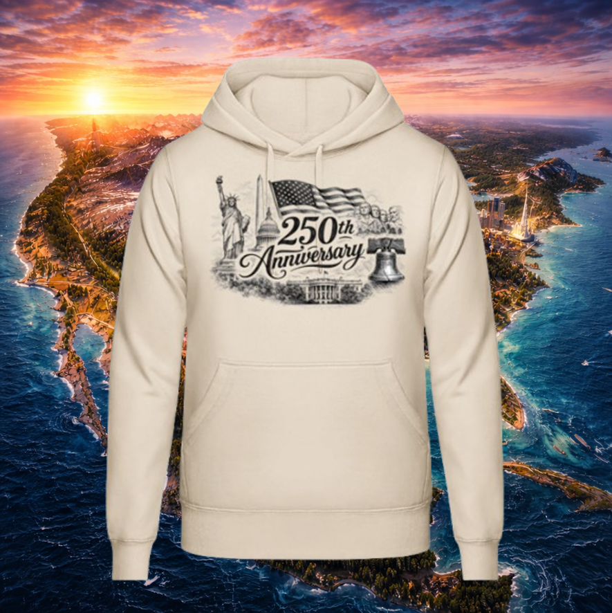 Hoodie "250th Anniversary USA"