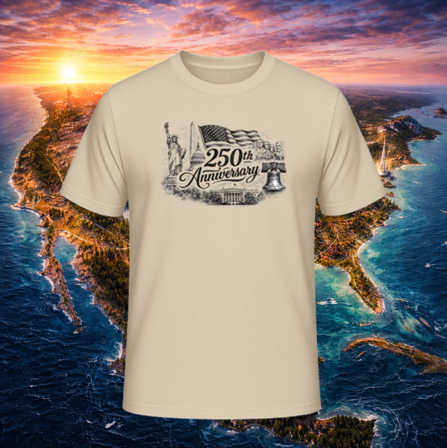 T-Shirt "250th Anniversary USA"