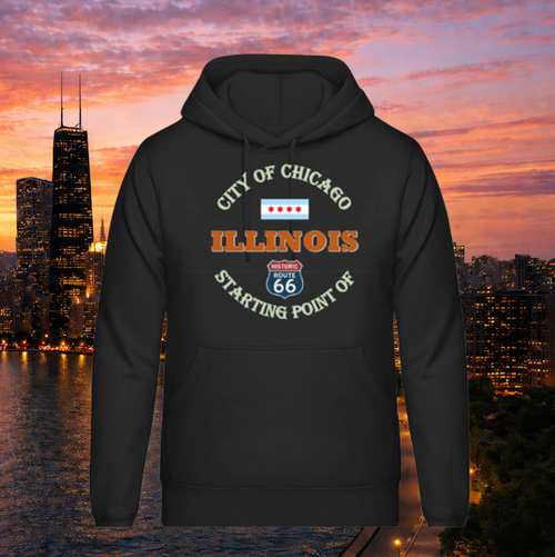 Hoodie "Chicago Illinois"