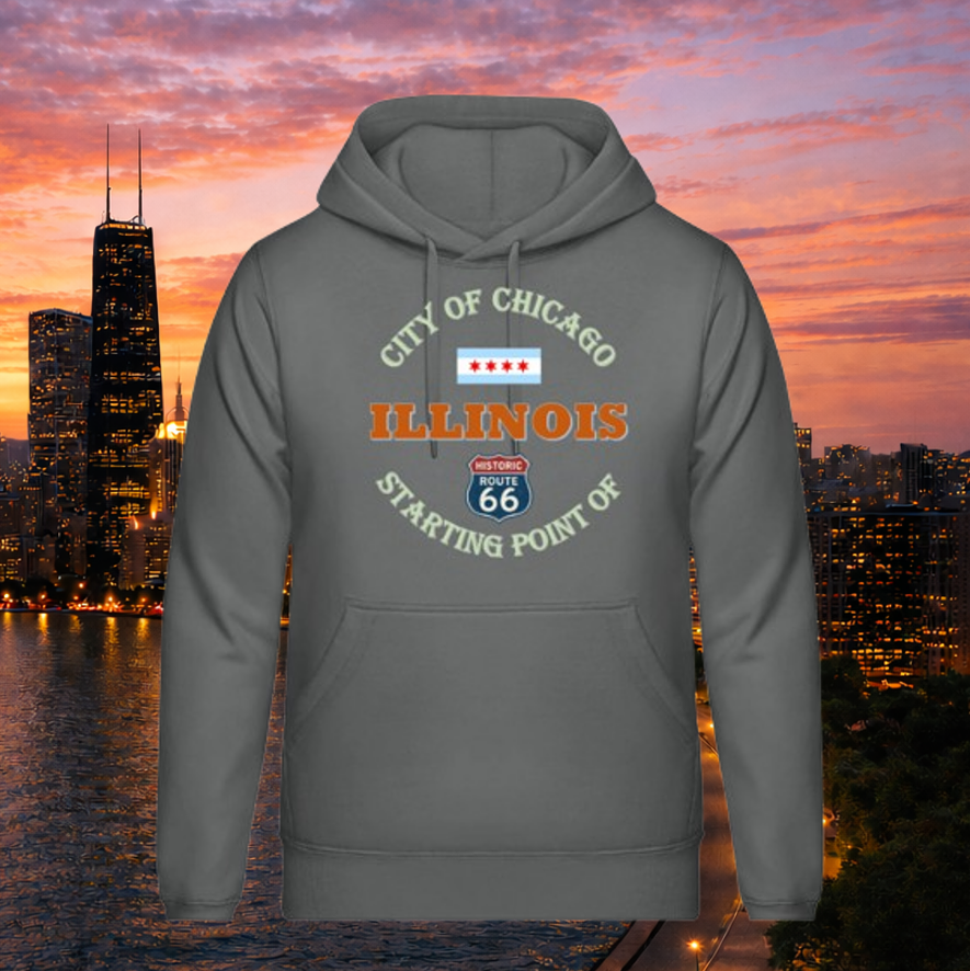 Hoodie "Chicago Illinois"