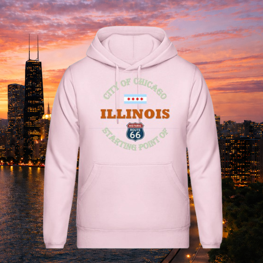 Hoodie "Chicago Illinois"