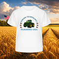 Kids T-Shirt "Farming USA JD"