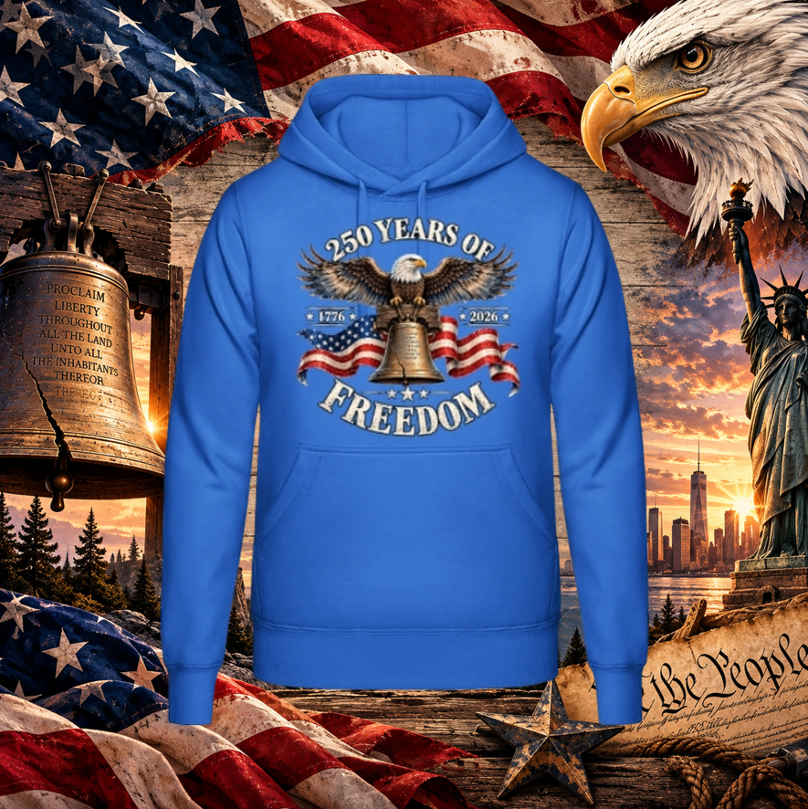 Hoodie "250 Years of Freedom"