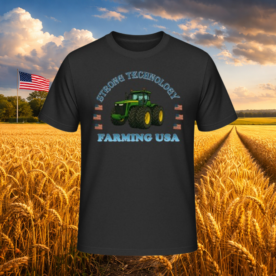 T-Shirt "Farming USA JD"