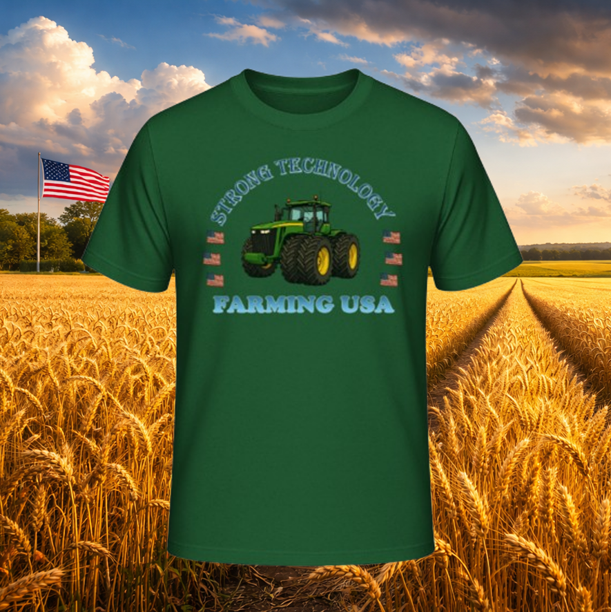 T-Shirt "Farming USA JD"