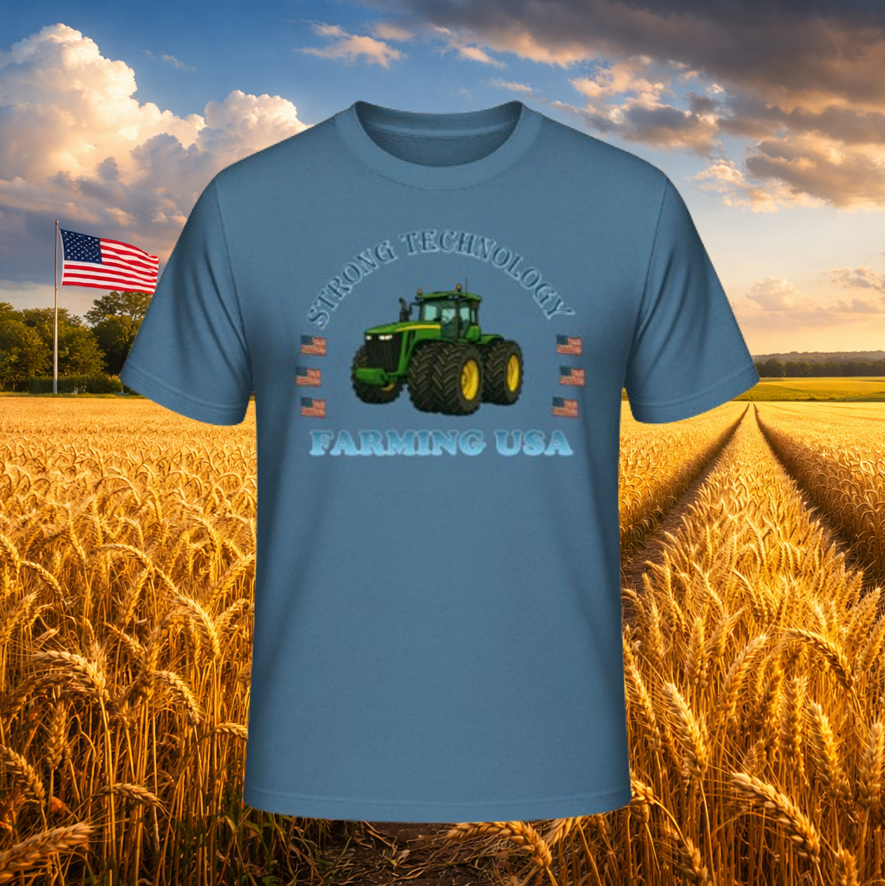 T-Shirt "Farming USA JD"