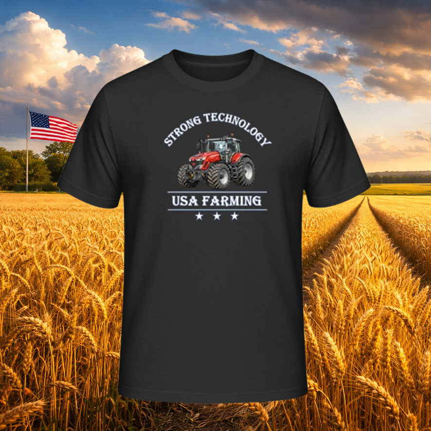 T-Shirt "Farming USA MF"