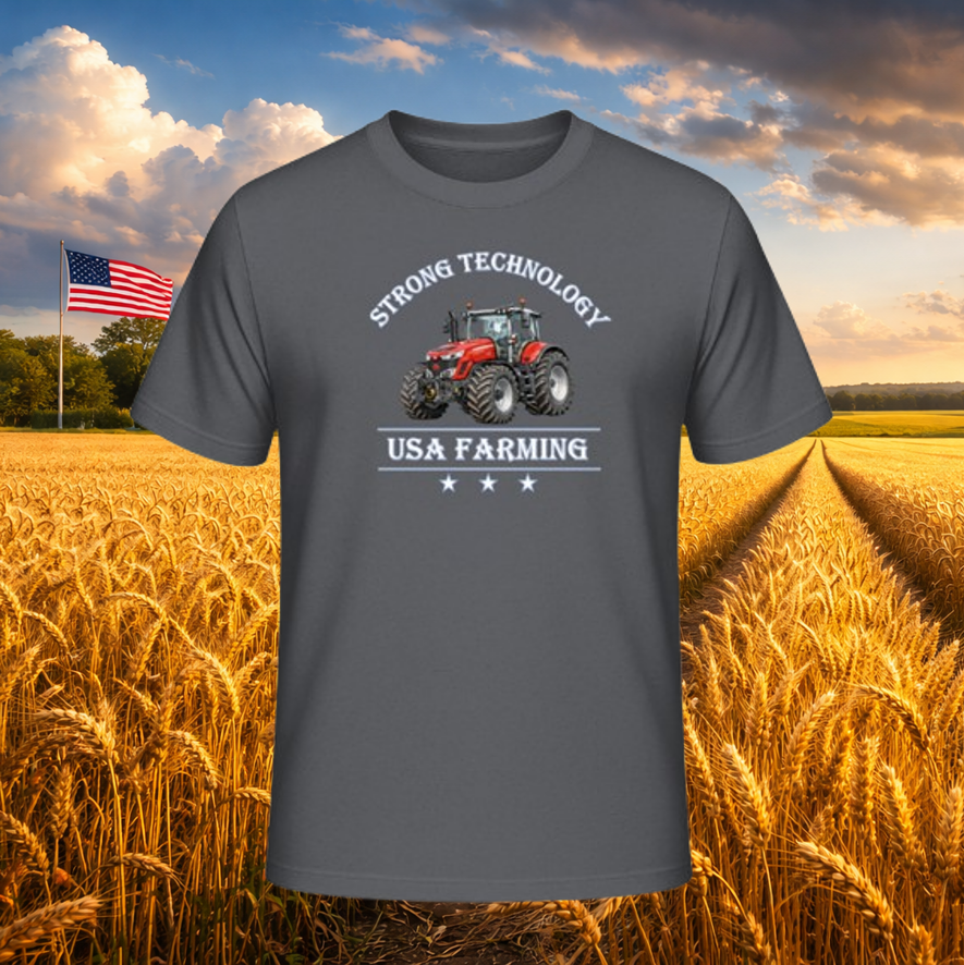 T-Shirt "Farming USA MF"