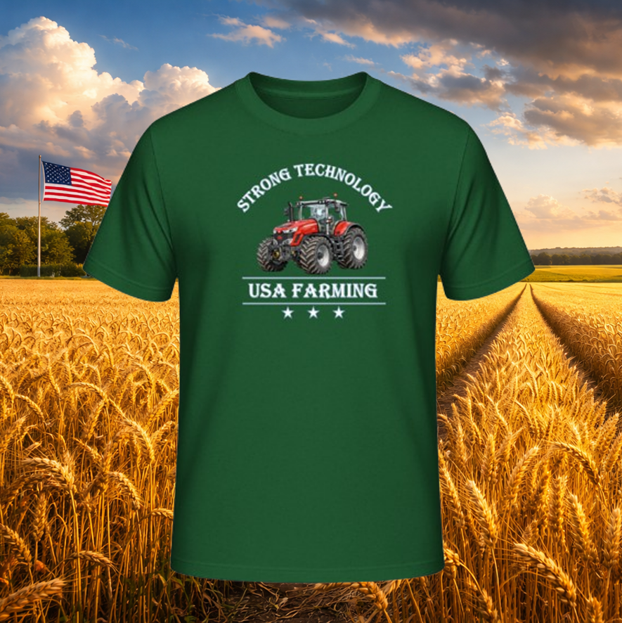 T-Shirt "Farming USA MF"