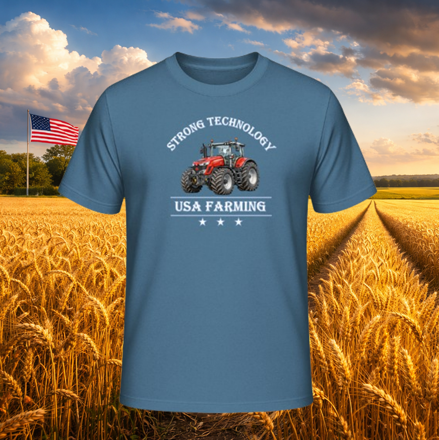 T-Shirt "Farming USA MF"