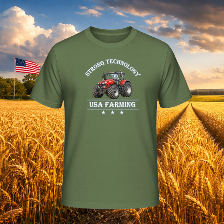 T-Shirt "Farming USA MF"