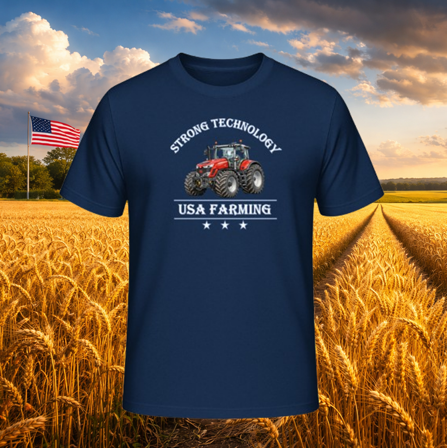 T-Shirt "Farming USA MF"