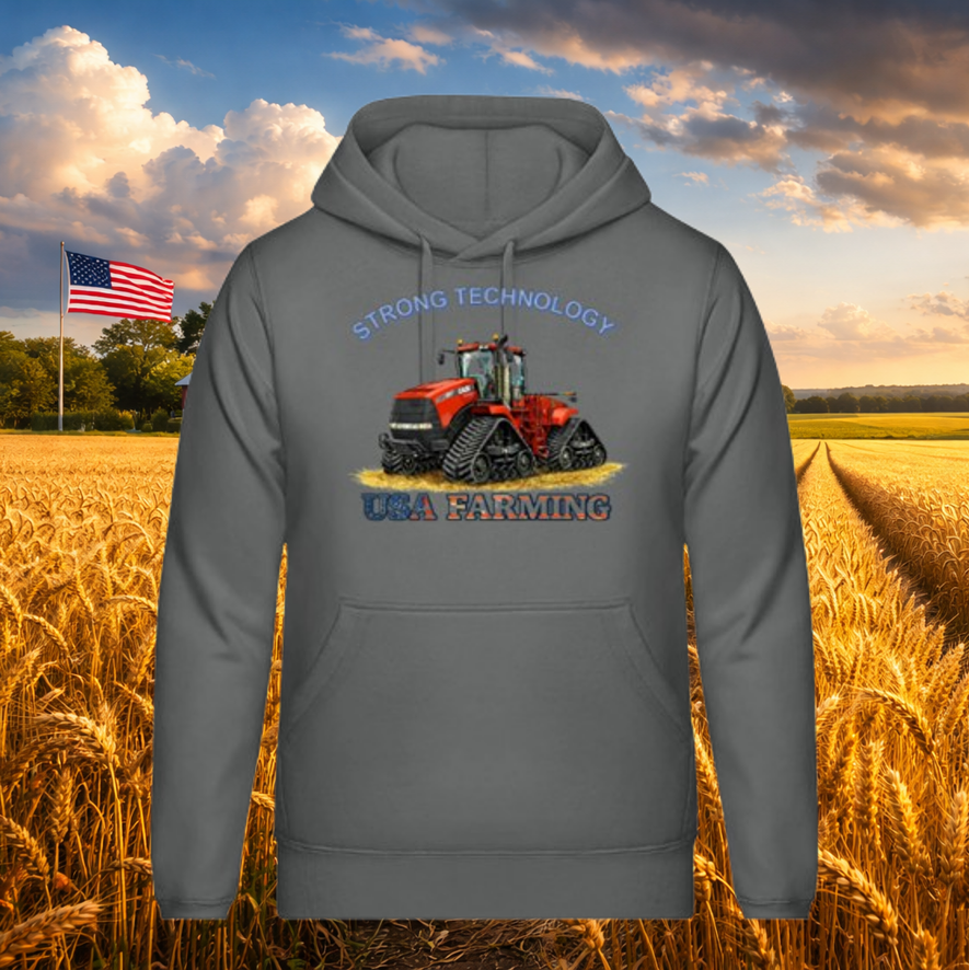 Hoodie "USA Farming Quadtrac"