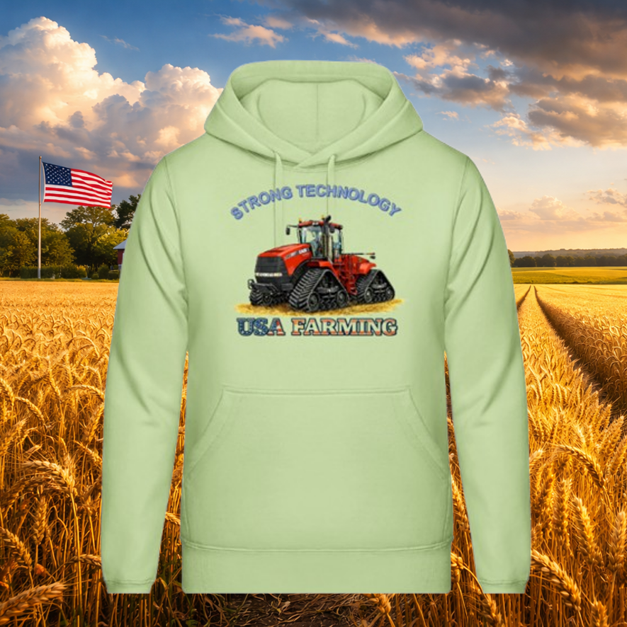 Hoodie "USA Farming Quadtrac"