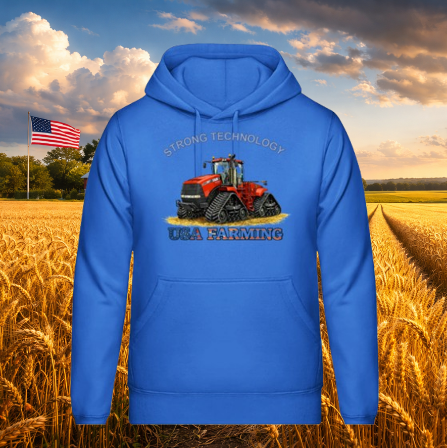 Hoodie "USA Farming Quadtrac"