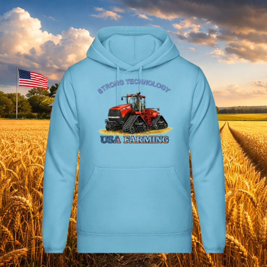 Hoodie "USA Farming Quadtrac"