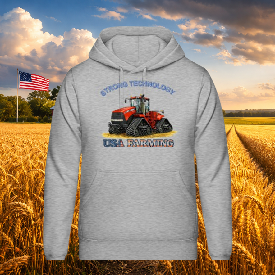 Hoodie "USA Farming Quadtrac"