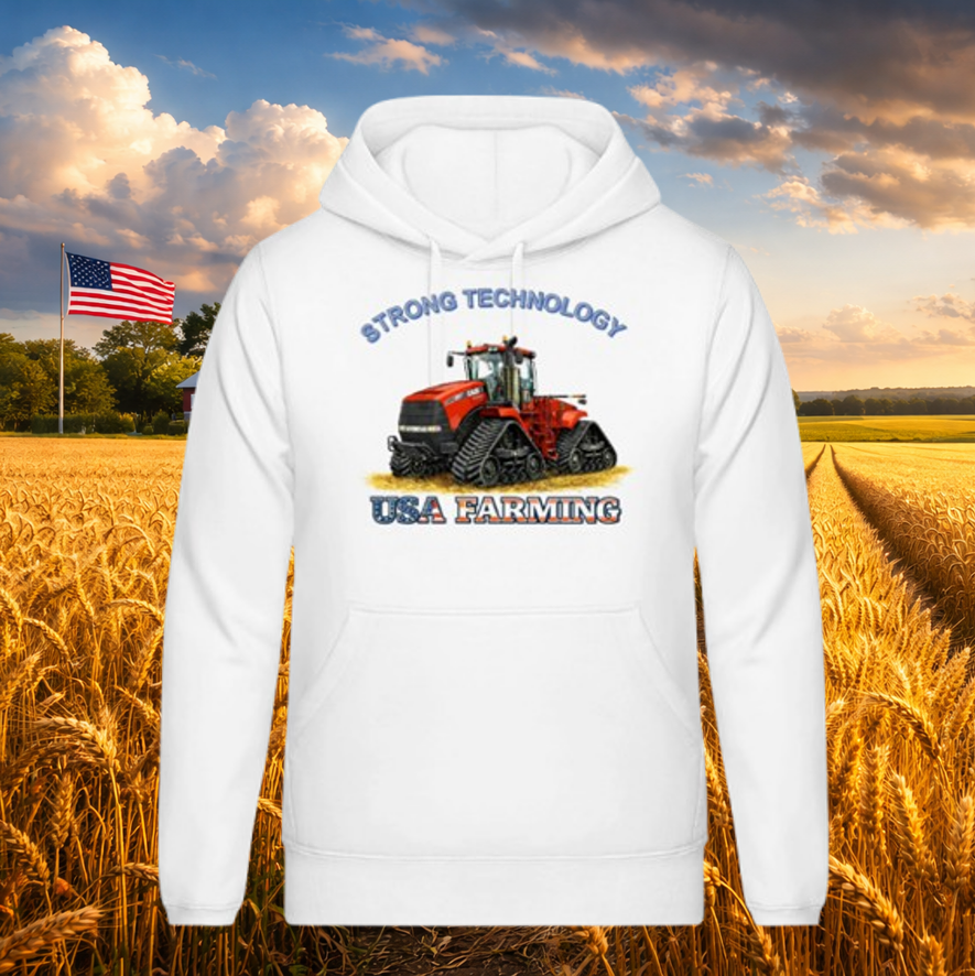 Hoodie "USA Farming Quadtrac"