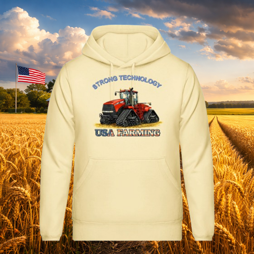 Hoodie "USA Farming Quadtrac"