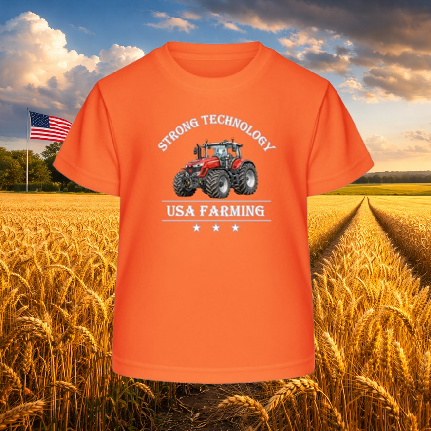 Kids T-Shirt "USA Farming MF"