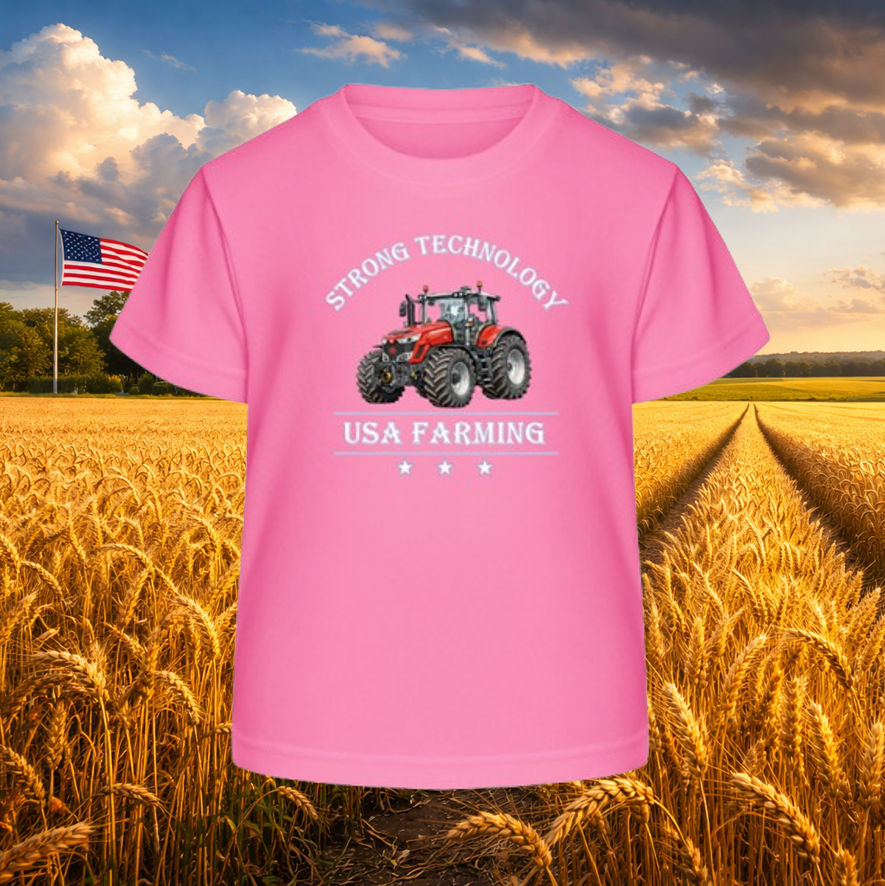 Kids T-Shirt "USA Farming MF"