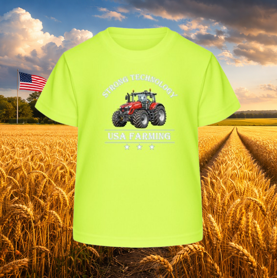 Kids T-Shirt "USA Farming MF"