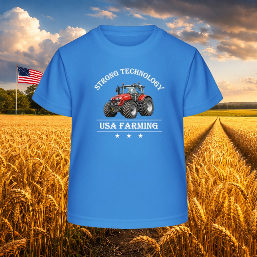 Kids T-Shirt "USA Farming MF"
