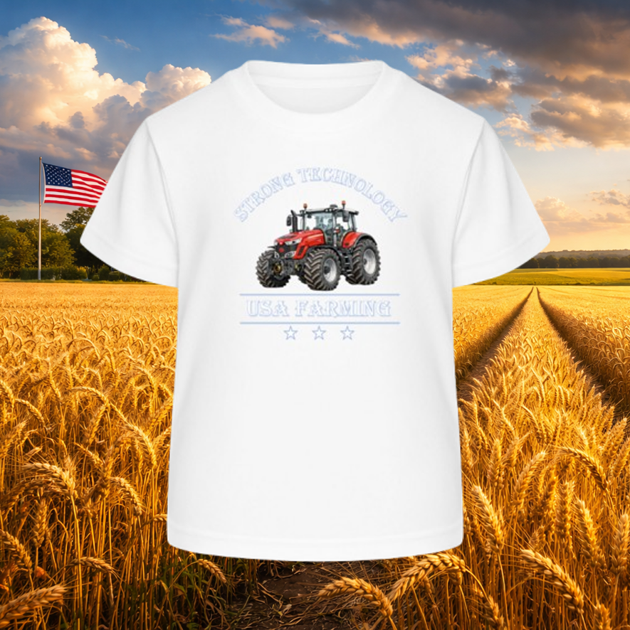 Kids T-Shirt "USA Farming MF"