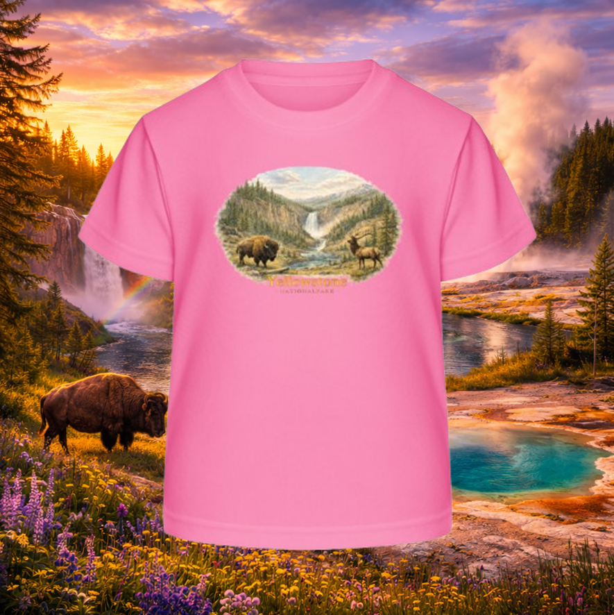 Kids T-Shirt "Yellowstone"