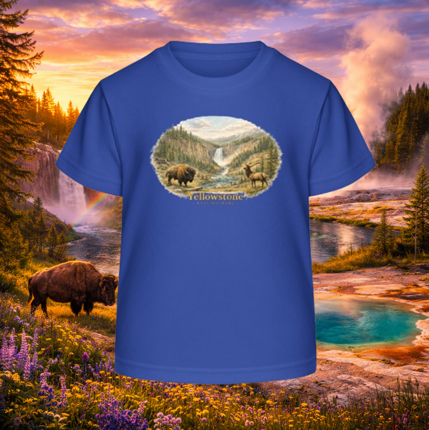 Kids T-Shirt "Yellowstone"